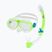 Children's snorkelling set Speedo Adventure green gecko/clear