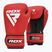 RDX Apex Sparring Training Boxing Gloves Hook & Loop red