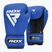 RDX Apex Sparring Training Boxing Gloves Hook & Loop blue