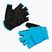 Men's cycling gloves Endura Xtract hi-viz blue