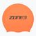 ZONE3 Extra Long Hair hi-vis orange swimming cap
