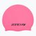 ZONE3 Silicone Swim cap hi-vis pink swimming cap