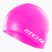 ZONE3 Silicone Swim cap hi-vis pink swimming cap