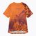 Men's cycling jersey Endura Singletrack Print end orange