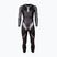Men's triathlon wetsuit HUUB Aegis XV 3:5 black/silver