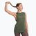 Women's training top Gymshark Training Drop Arm Tank green/white