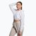 Women's training sweatshirt Gymshark KK Twins Zip Up Crop white