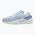 Women's handball shoes Mizuno Wave Stealth Neo heather/white/neo lime