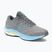 Men's running shoes Mizuno Wave Inspire 19 gray/jet blue/bolt2neon