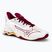 Women's handball shoes Mizuno Wave Mirage 5 white/cabernet/mp gold