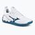 Men's volleyball shoes Mizuno Wave Luminous 2 white/sailor blue/silver
