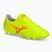 Mizuno Morelia Neo IV Pro MD safety yellow/fiery coral 2/galaxy silver men's football boots