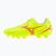 Children's football boots Mizuno Monarcida Neo III Select Jr AG safety yellow/fiery coral 2