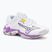 Women's volleyball shoes Mizuno Wave Lightning Z8 white/patrician purple/quince