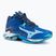 Men's volleyball shoes Mizuno Wave Lightning Z8 Mid mugen blue/white/estate blue