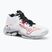 Mizuno Wave Lightning Z8 Mid white/salsa/black volleyball shoes