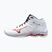 Men's volleyball shoes Mizuno Wave Voltage 2 Mid white/salsa/black