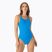 Nike Hydrastrong Solid Fastback women's one-piece swimsuit blue NESSA001-458