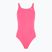 Nike Hydrastrong Solid Fastback women's one-piece swimsuit hyper pink