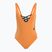 Women's one-piece swimsuit Nike Sneakerkini U-Back Peach Cream NESSC254-832