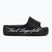 Women's flip-flops KARL LAGERFELD Kobo II Hotel Logo black eco eva