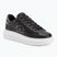 KARL LAGERFELD women's shoes Kapri Maison black leather w/silver