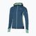 Women's running jacket Mizuno Warmalite Hybrid Full Zip blue wing teal