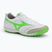 Men's football boots Mizuno Morelia Sala Elite TF white/neon green/galaxy silver