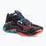 Volleyball shoes Mizuno Wave Lightning Z8 Mid black/neon flame/peacock blue