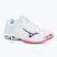 Mizuno Wave Voltage 2 volleyball shoes white/violet indigo/camellia rose