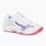 Children's volleyball shoes Mizuno Lightning Star Z7 white/violet indigo/camellia rose