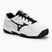 Men's tennis shoes Mizuno Break Shot 5 CC white/ black/ harbor mist