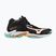 Mizuno Wave Lightning Z8 Mid volleyball shoes black/tangelo/ice green