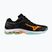 Mizuno Wave Voltage 2 volleyball shoes black/tangelo/ice green