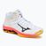 Volleyball shoes Mizuno Wave Voltage 2 Mid white/fiery coral 2/citrus