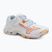 Women's volleyball shoes Mizuno Wave Lightning Z8 white/calypso coral/pale banana