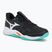 Mizuno Wave Momentum Pro volleyball shoes black/tangelo/ice green
