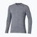 Men's Mizuno Core Impulse Half Zip Tee quicksilver running longsleeve