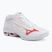 Women's volleyball shoes Mizuno Wave Lightning Pro Mid white/rose elegance/lava falls