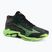 Volleyball shoes Mizuno Wave Lightning Elite Mid black/glowing apple/mandarin orange