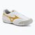 Football boots Mizuno Morelia Sala Elite TF white/football gold/galaxy silver