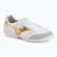 Football boots Mizuno Morelia Sala Pro IN white/football gold/galaxy sil