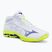 Volleyball shoes Mizuno Wave Lightning Pro Mid white/lighting yellow/dazzling blue