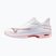 Women's tennis shoes Mizuno Wave Exceed Court CC W white/pinkesque/barbados cherr