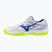 Men's tennis shoes Mizuno Break Shot 5 CC white/dazzling blue/ lightning