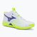 Volleyball shoes Mizuno Wave Momentum Elite Mid white/lightning yellow/dazzling blue