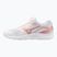 Women's volleyball shoes Mizuno Cyclone Speed 5 white/rose elegance/lava falls