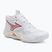 Women's volleyball shoes Mizuno Wave Momentum Elite Mid white/rose elegance/lava falls