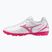 Children's football boots Mizuno Monarcida Neo III Select Jr AS white/fuchsia purple