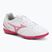 Children's football boots Mizuno Monarcida Neo III Select Jr AS white/fuchsia purple
